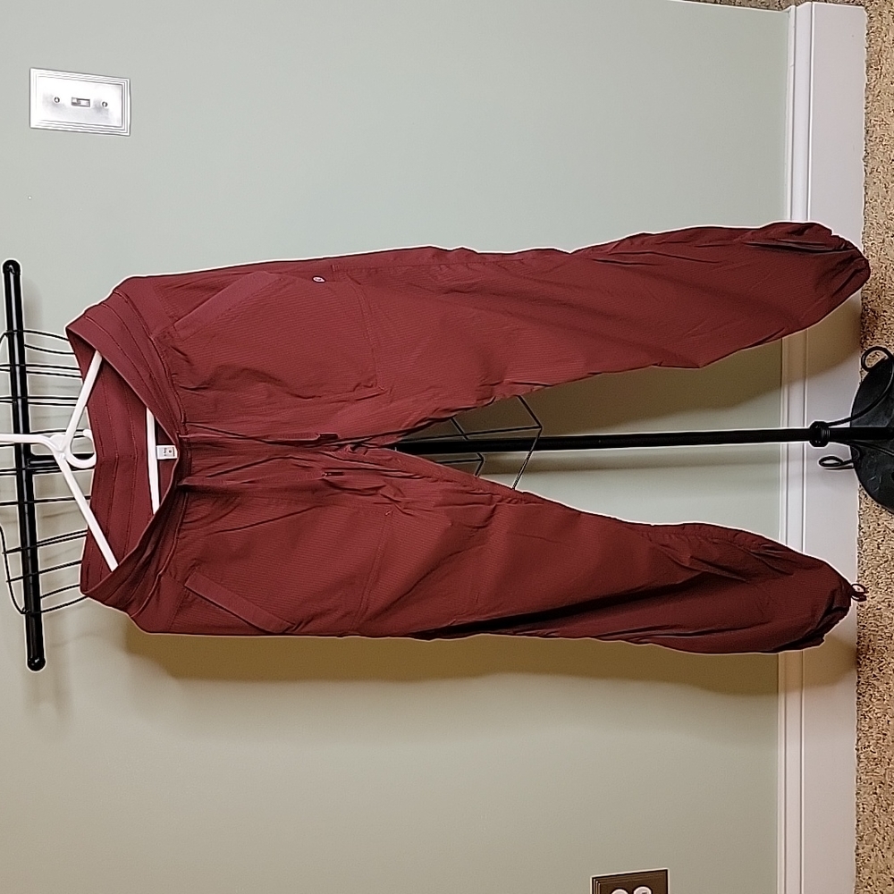 Lululemon Dance Studio Mid-Rise Full length pant-merlot 8